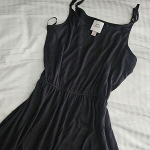 Black Tiered Summer Dress